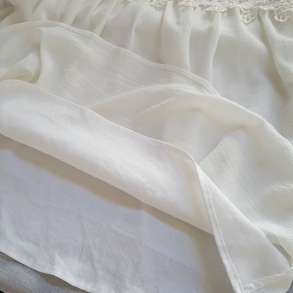 NWOT Hayden Los Angeles Crochet Lace Dress S - Picture 7 of 8